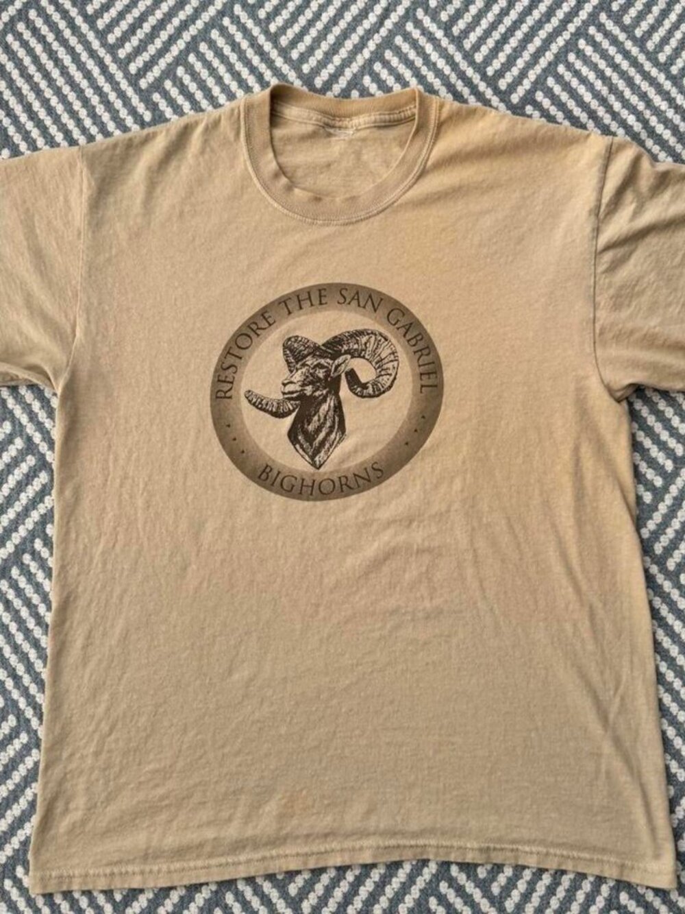 Vintage 90s San Gabriel Bighorn Sheep Graphic Tee Men's L